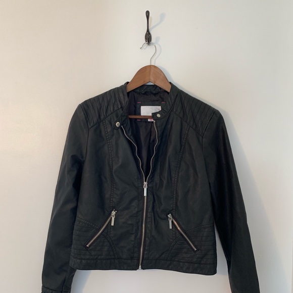 Xhilaration Jackets & Blazers - Vegan Leather Moto Coat